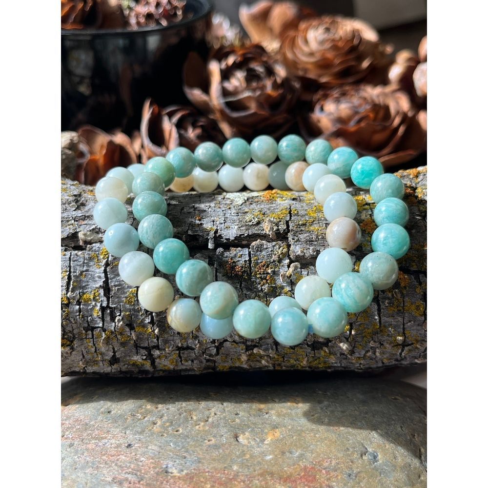 8mm Natural amazonite bracelets